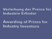 iENA 2019  Industrie Erfinder Awarding of Prizes for Industry Inventors